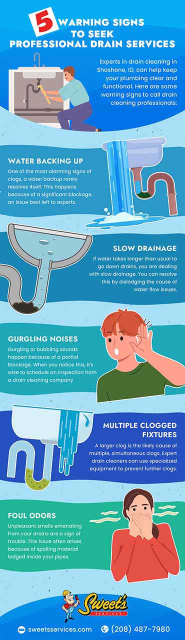 Warning signs to seek professional drain cleaning services