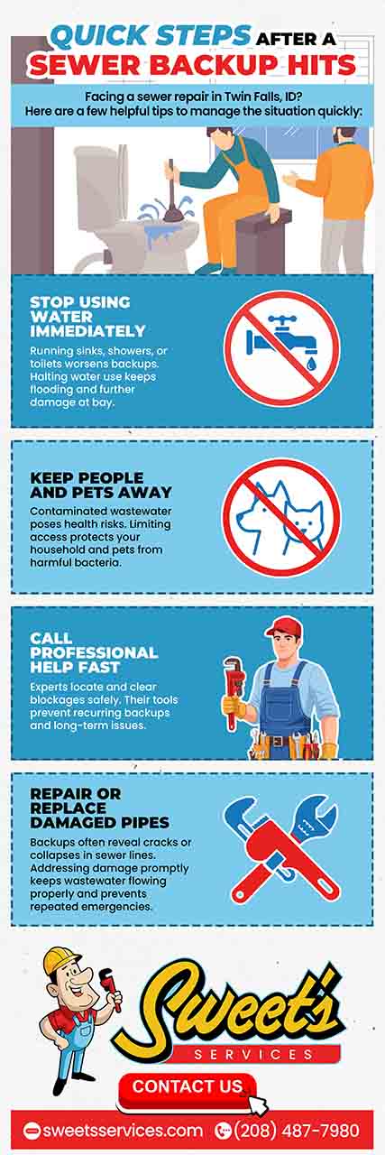Quick Steps After a Sewer Backup Hits